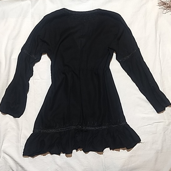 Black Moroccian tunic from Marrakesh new not worn - Picture 5 of 6